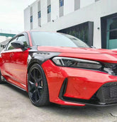 Honda Civic Type-R FL5 2023 2024 with Aftermarket Parts - EPA Front Fender Pre-preg Carbon Fiber from EPR USA